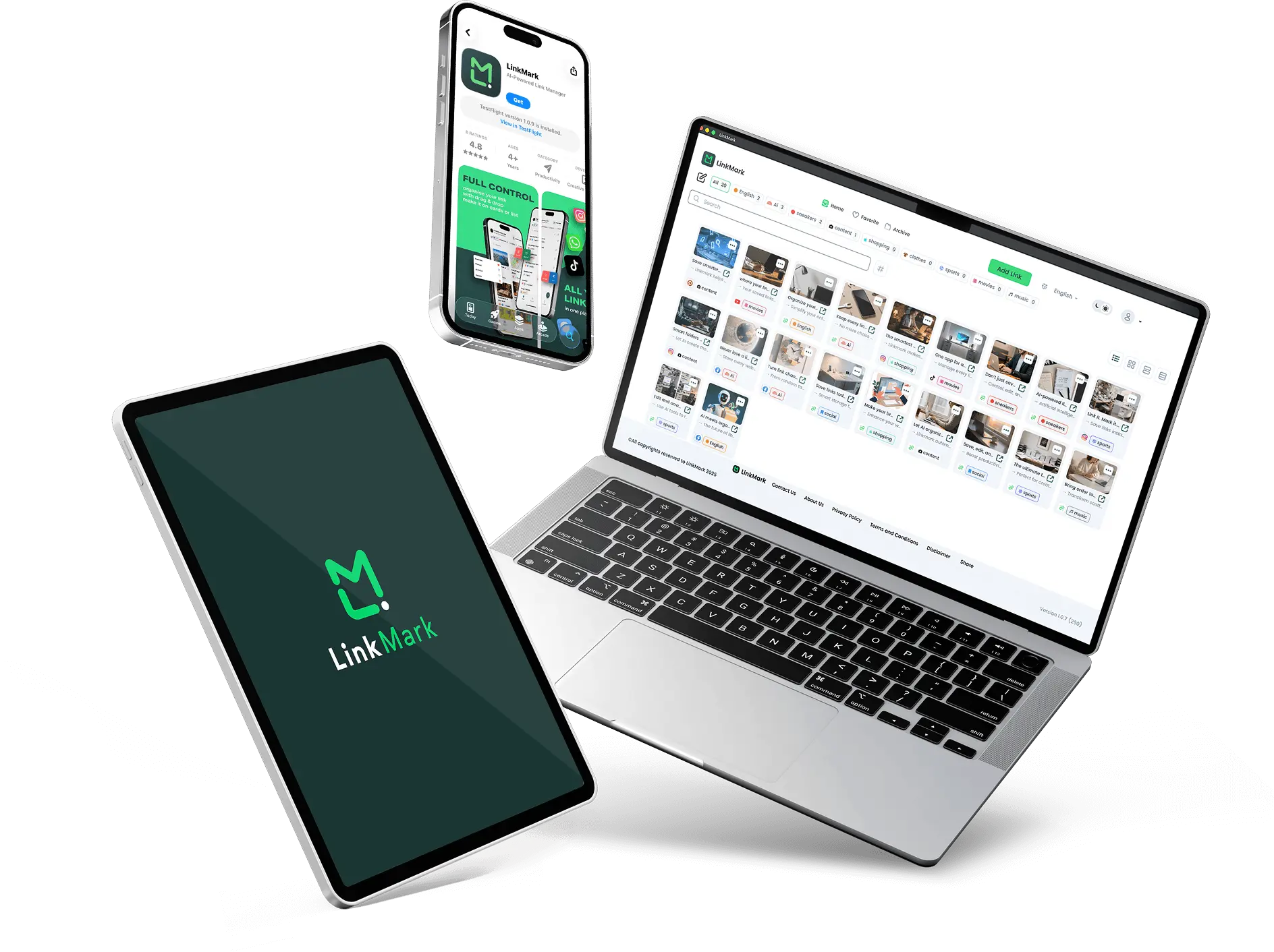 LinkMark Footer