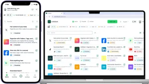 LinkMark main screen