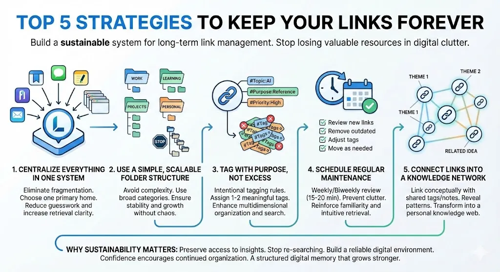 Connect Links into a Knowledge Network